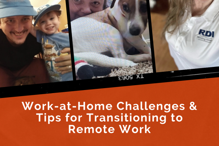 Work-at-home Challenges and tips for transitioning to remote work